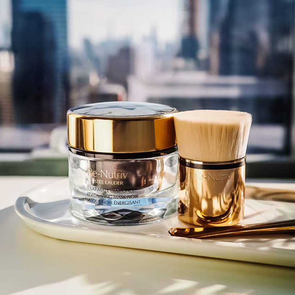 Estée Lauder Re-Nutriv Ultimate Diamond Flat Top Kabuki Brush Dry Brush